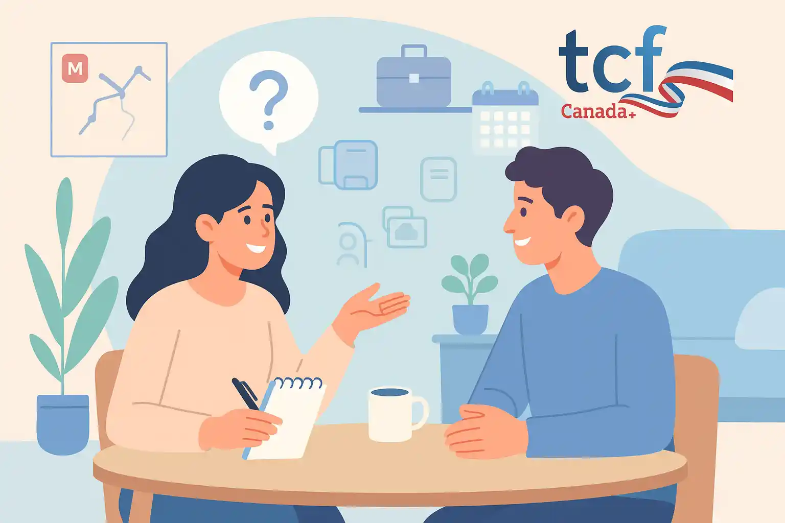 TCF Canada Expression Orale Tâche 3 - Régime végétarien avec légumes et fruits frais
